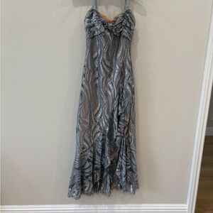 jonathan simkhai NWT grey/silver dress SMALL (size 4)